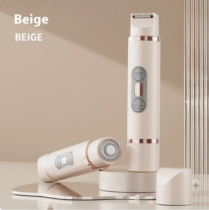 Dual-Head Women's Electric Epilator & Shaver