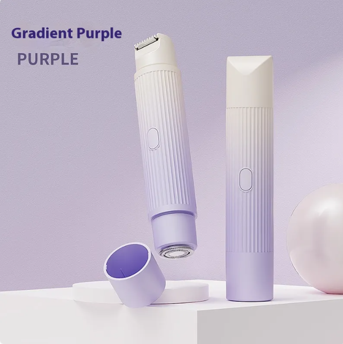 Dual-Head Women's Electric Epilator & Shaver